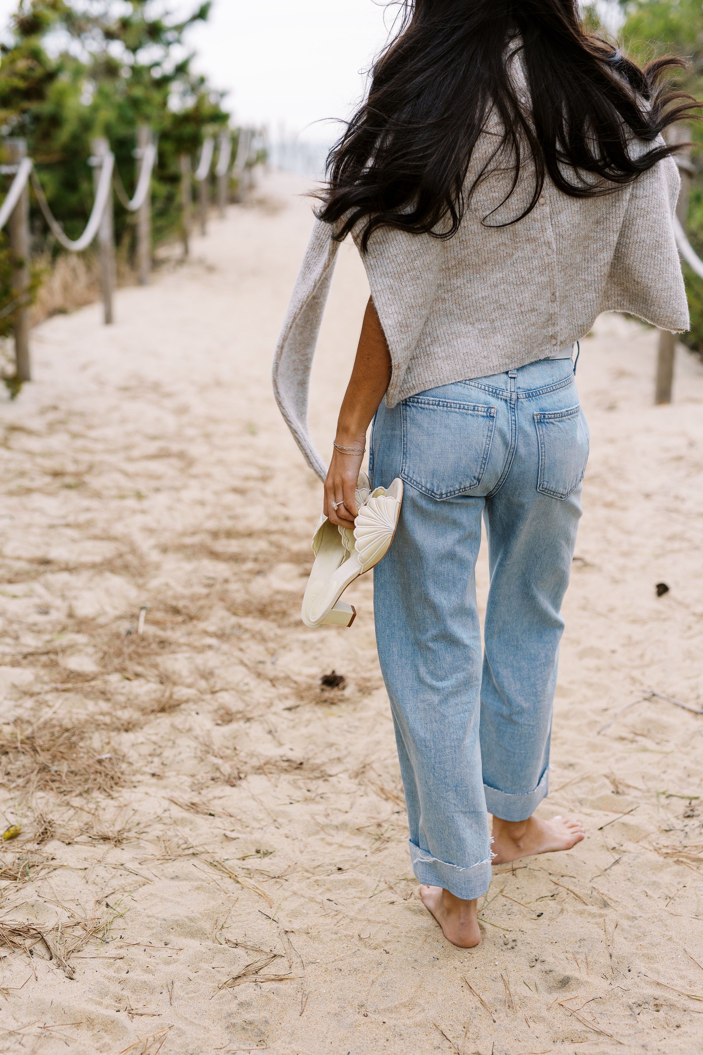 Kacey Cuffed Boyfriend Jean