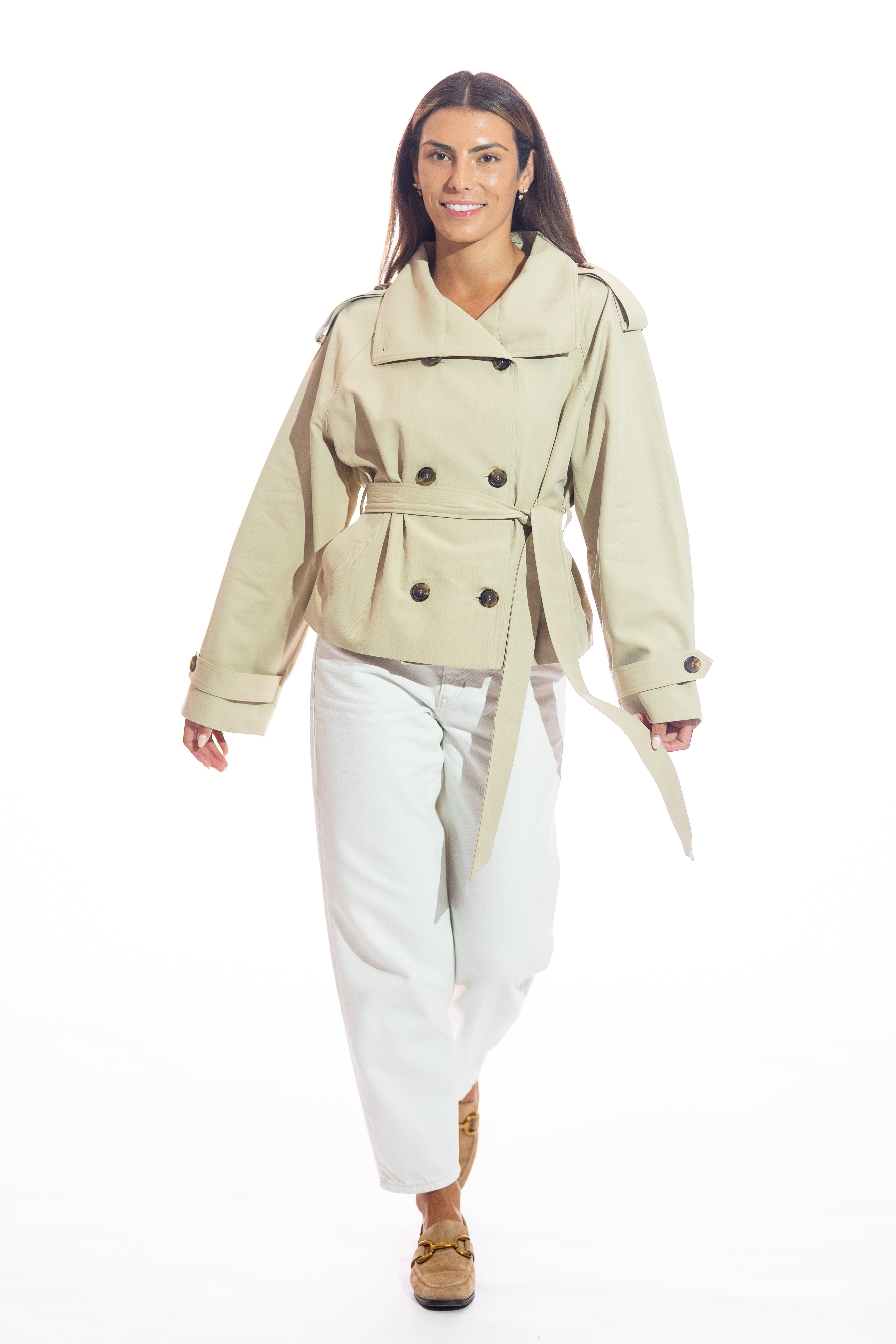 Marais Short Trench Coat