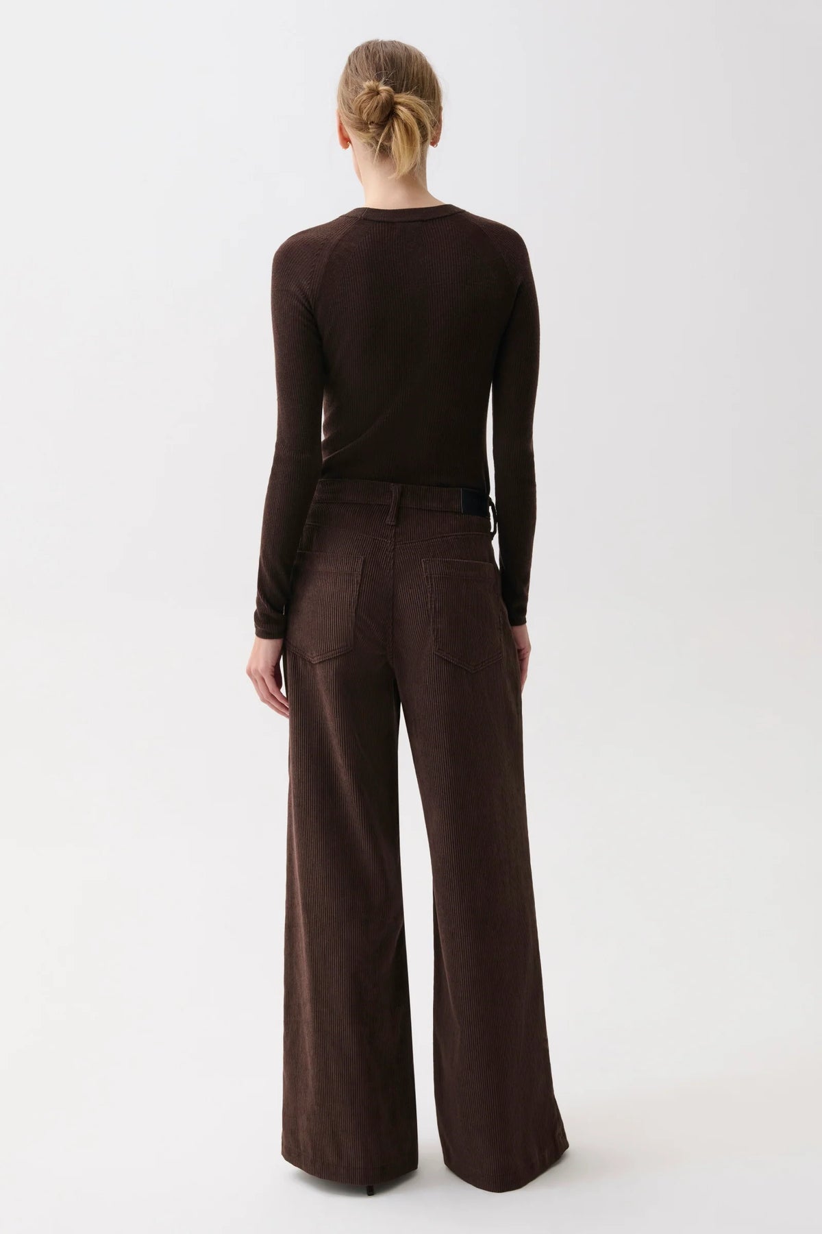 Jadyn Corduroy Mid Rise Jean