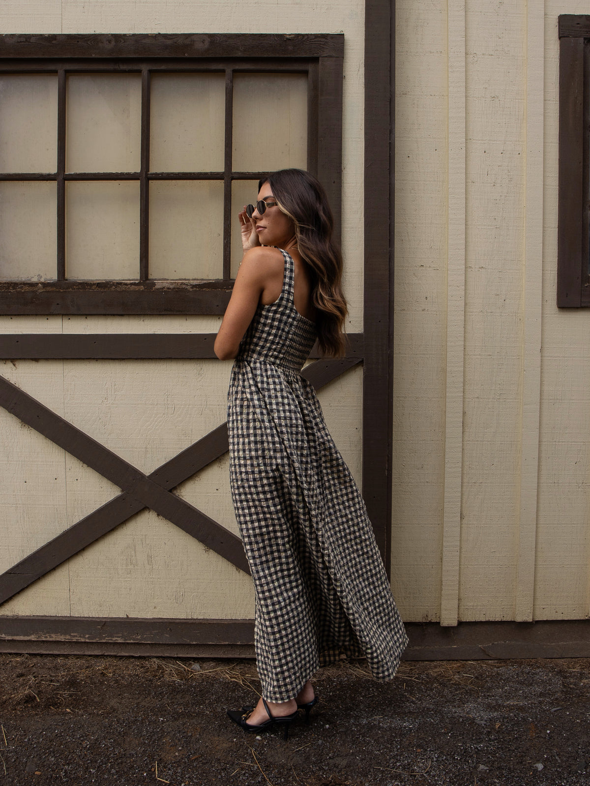 Checkmate Maxi Dress