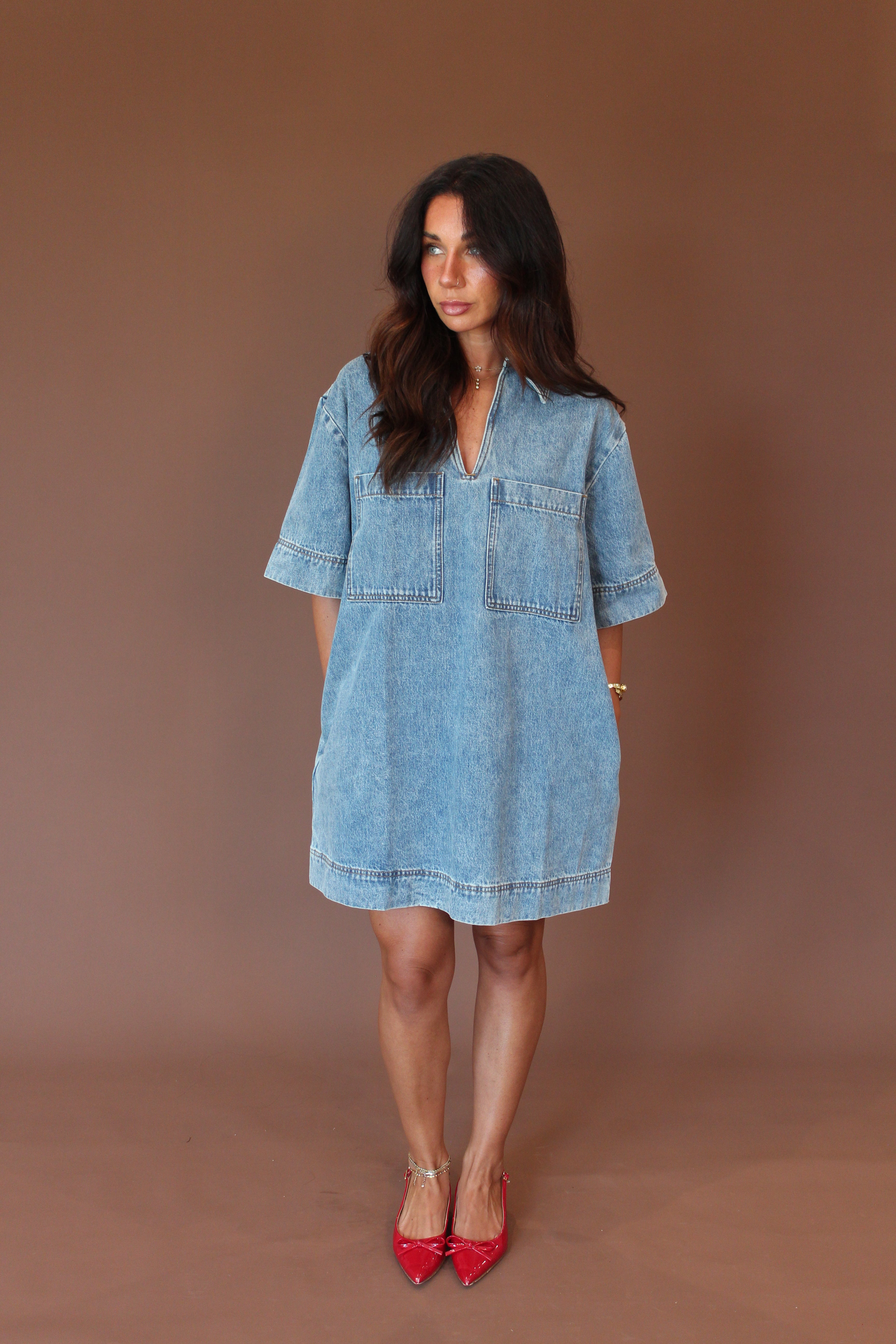 Carly Denim Dress