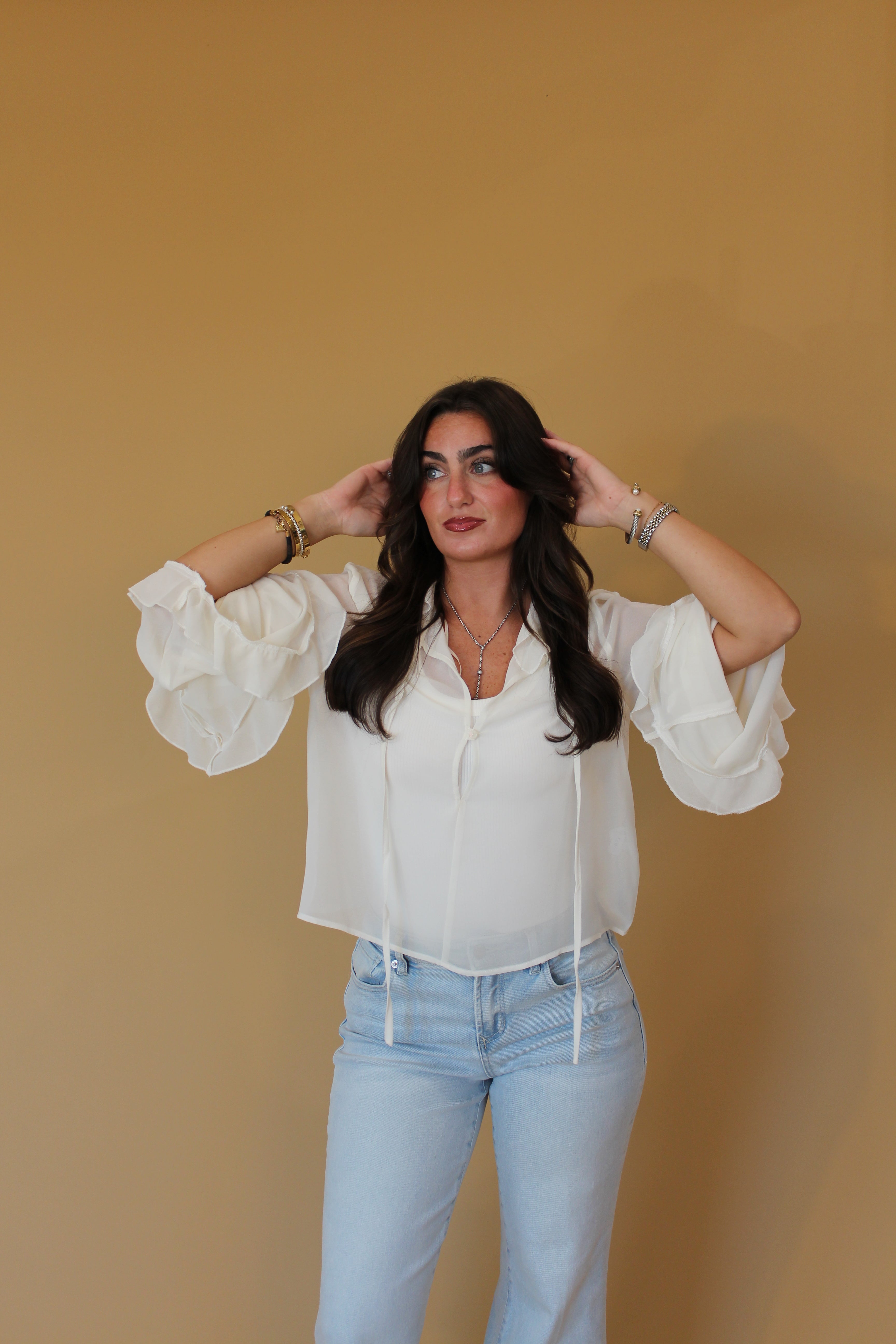 Bella Sheer Blouse