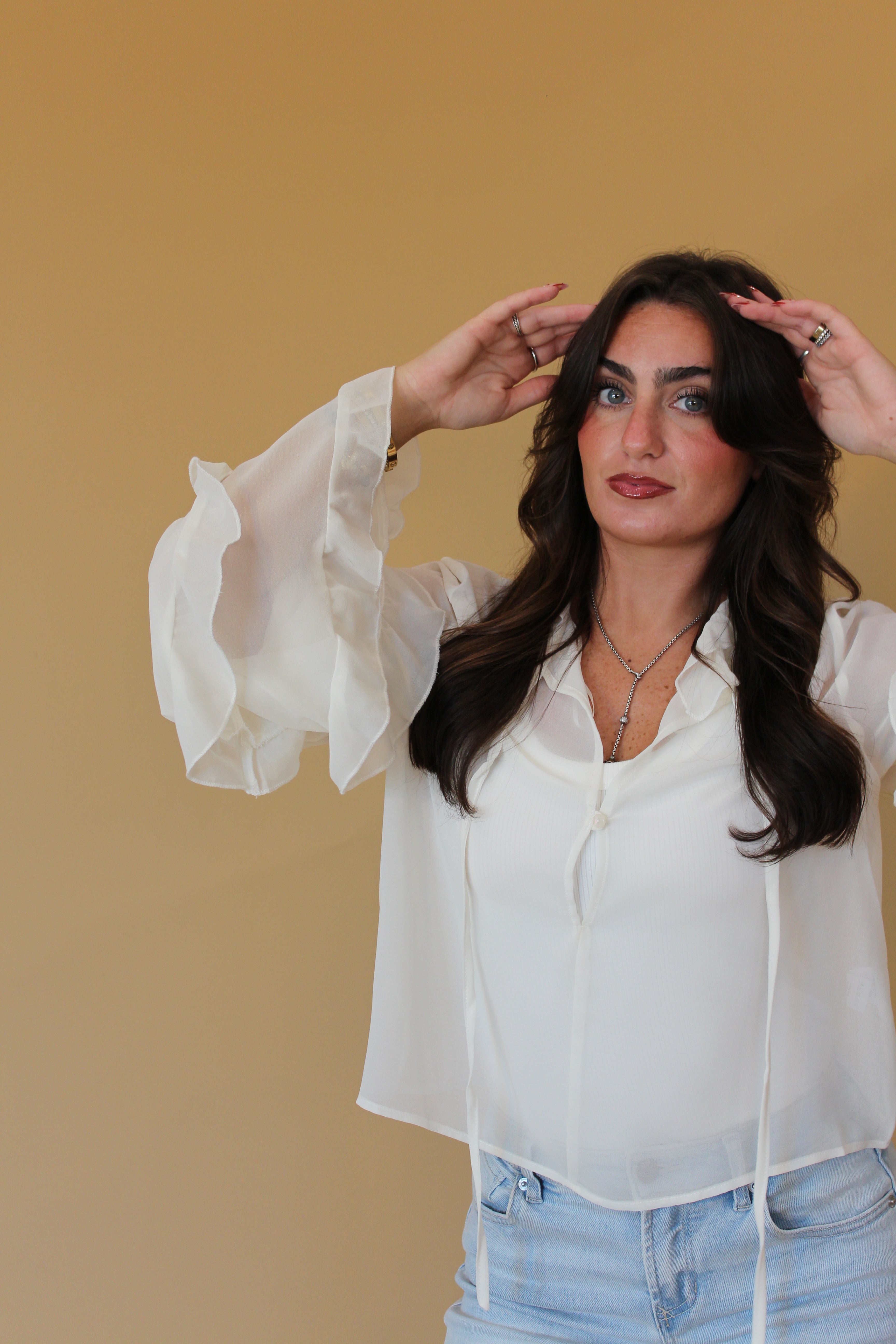Bella Sheer Blouse