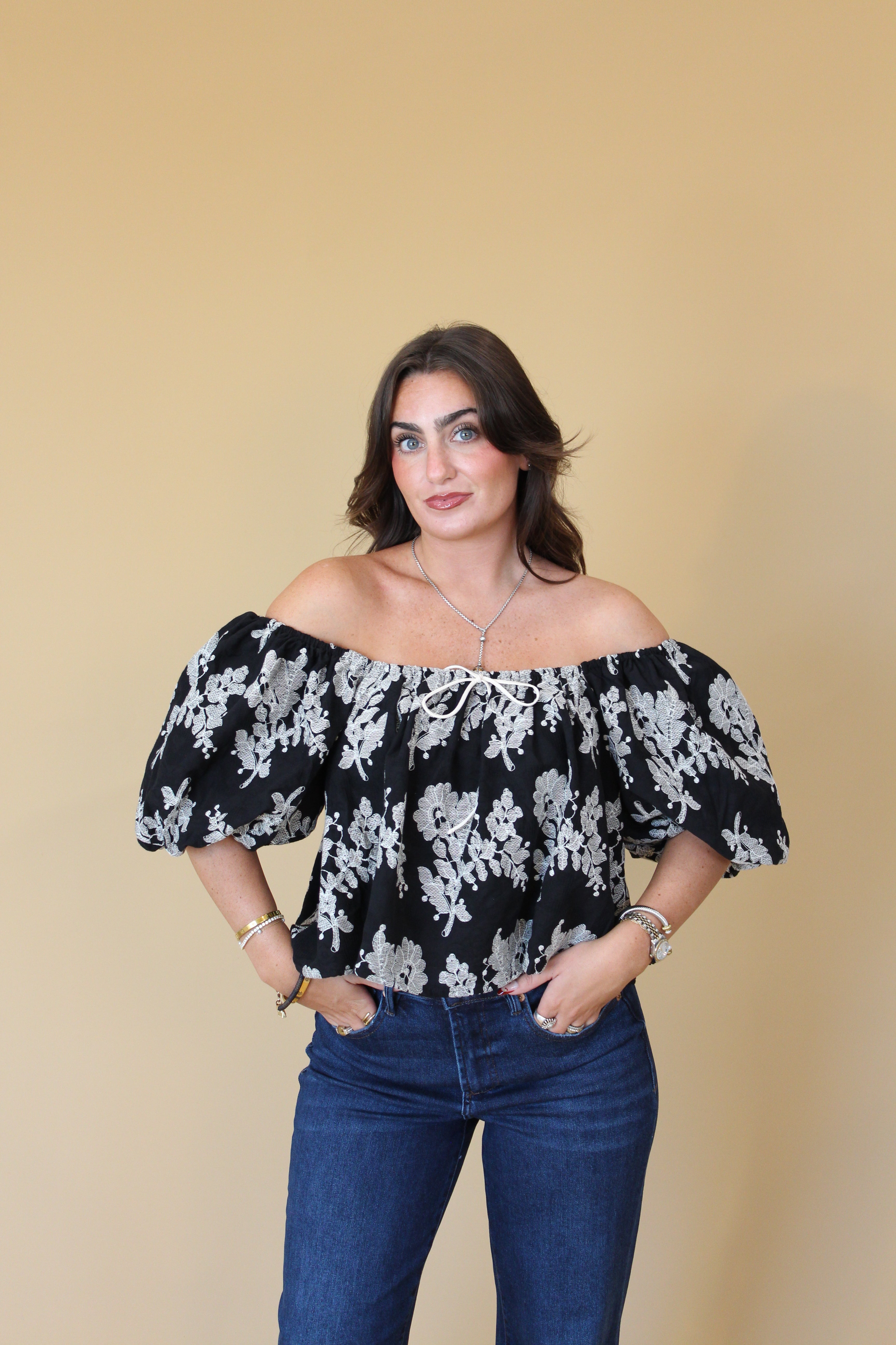Emberly Embroidered Blouse