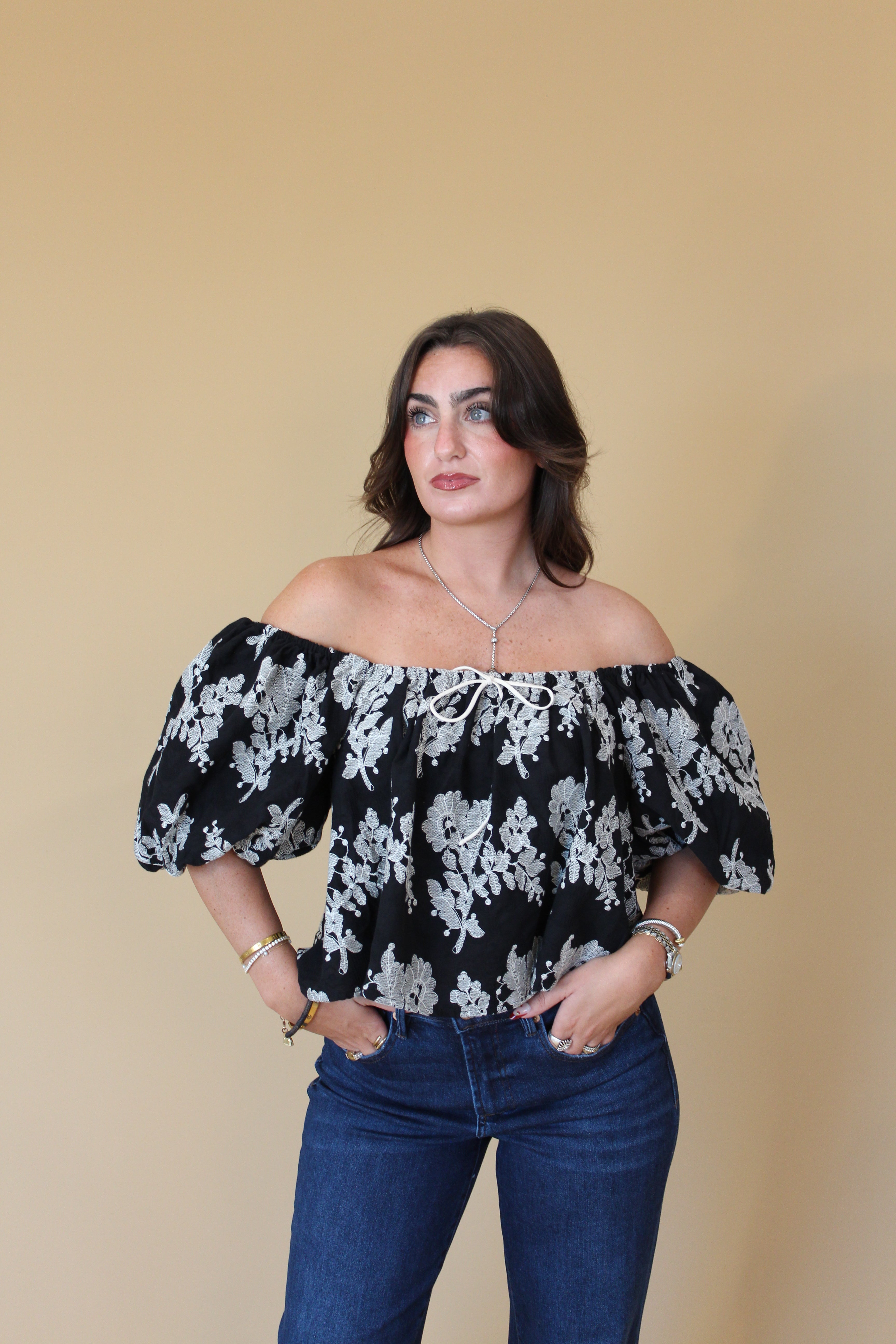 Emberly Embroidered Blouse
