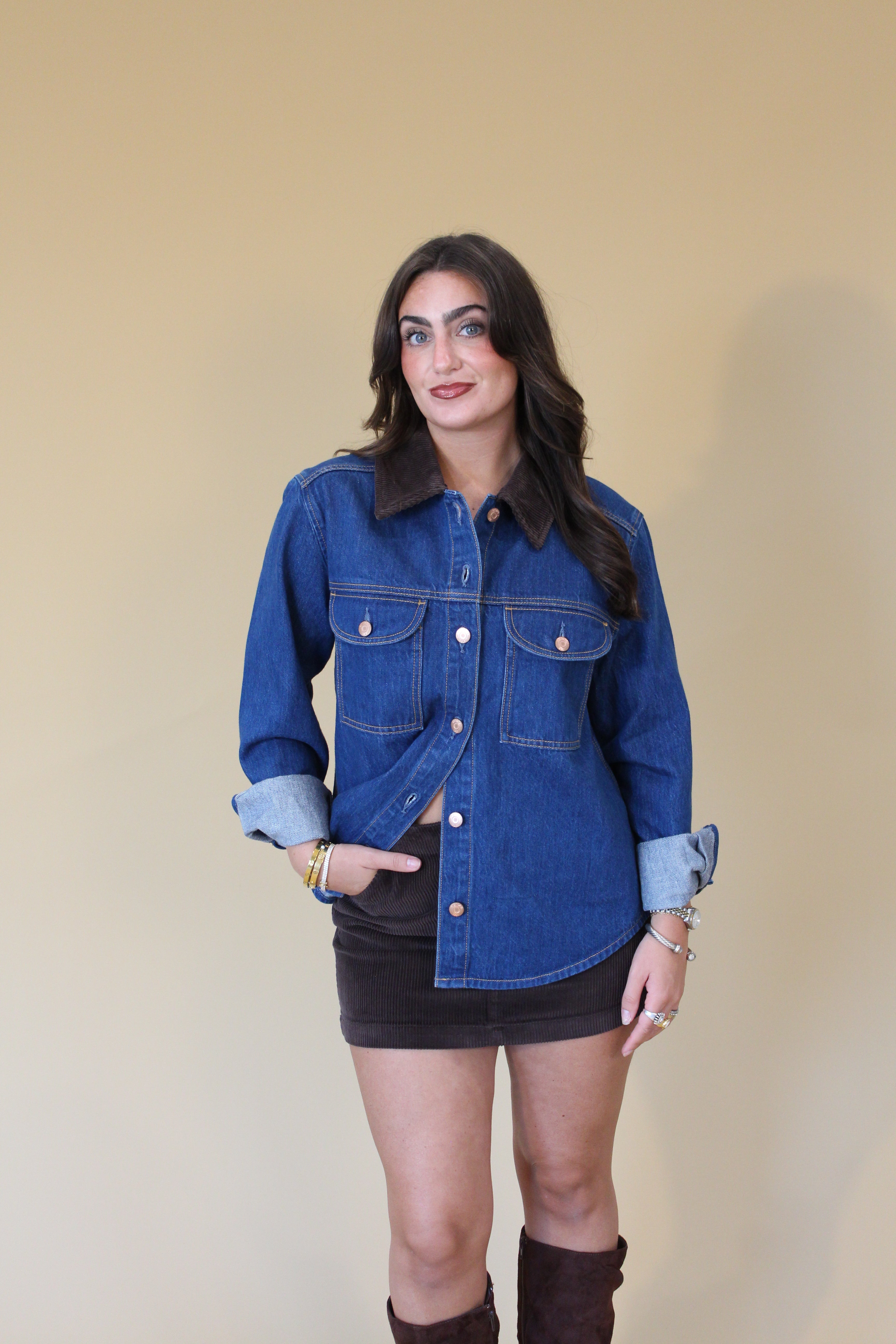 Devon Relaxed Shacket