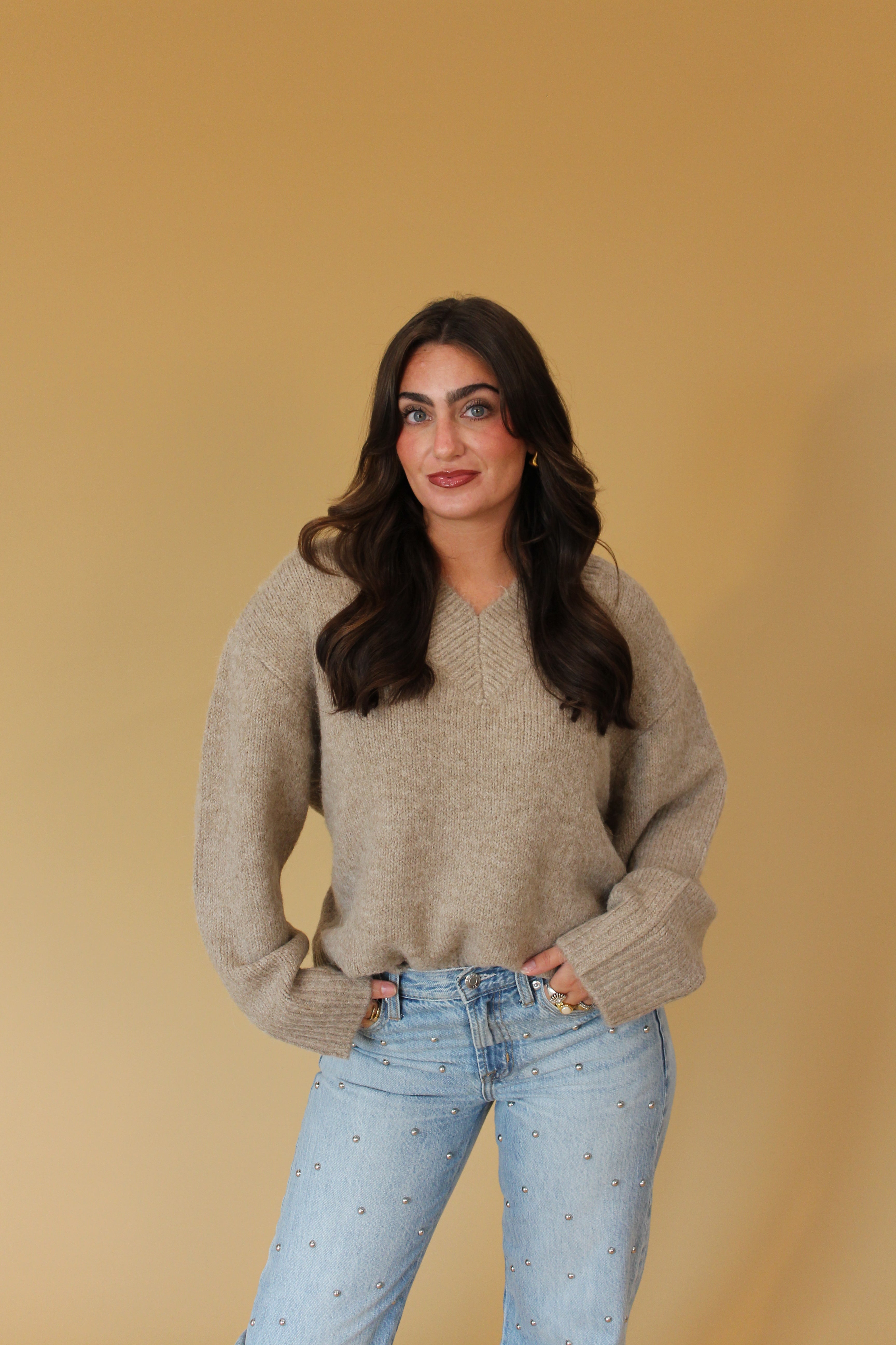 Talia V-Neck Sweater