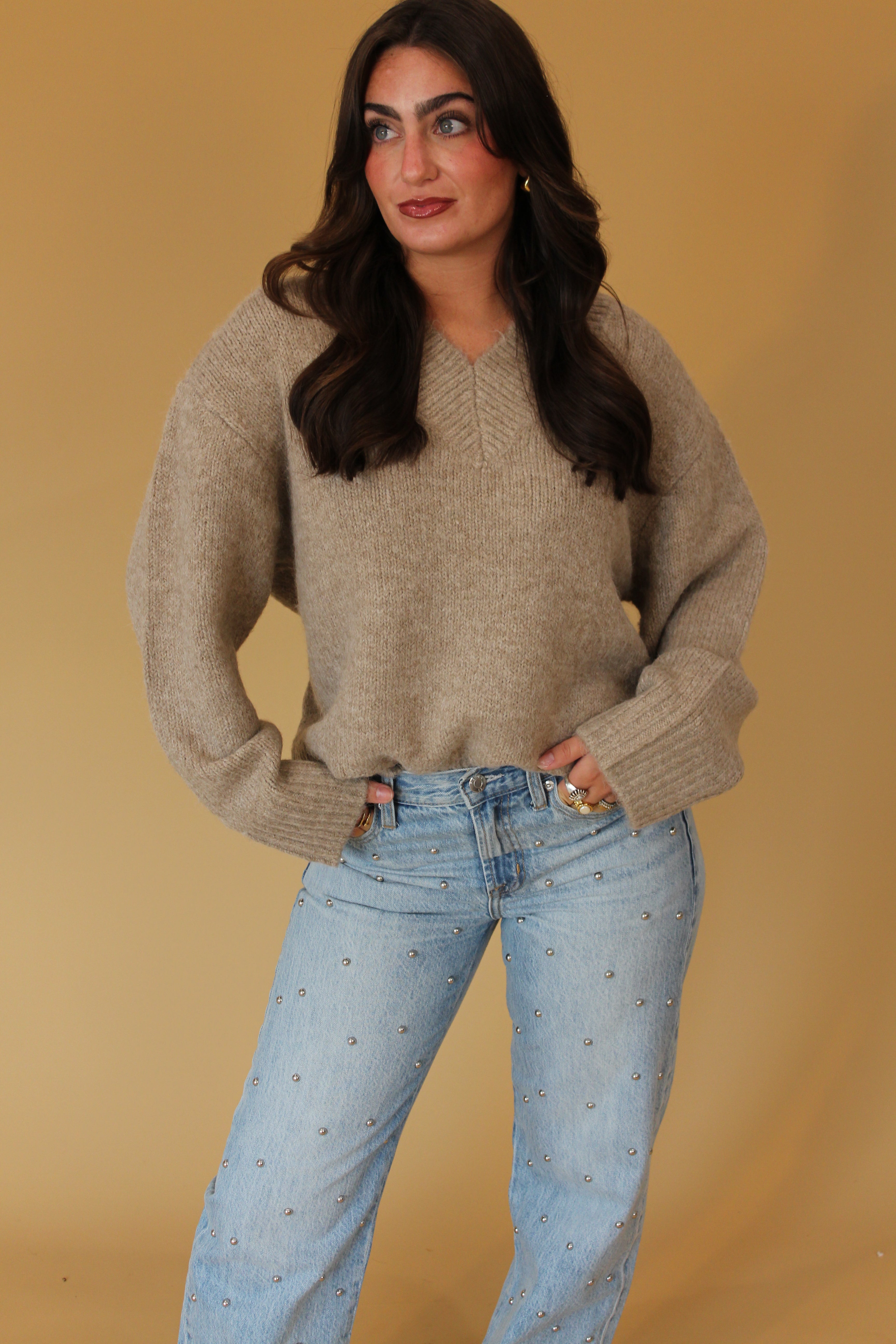 Talia V-Neck Sweater