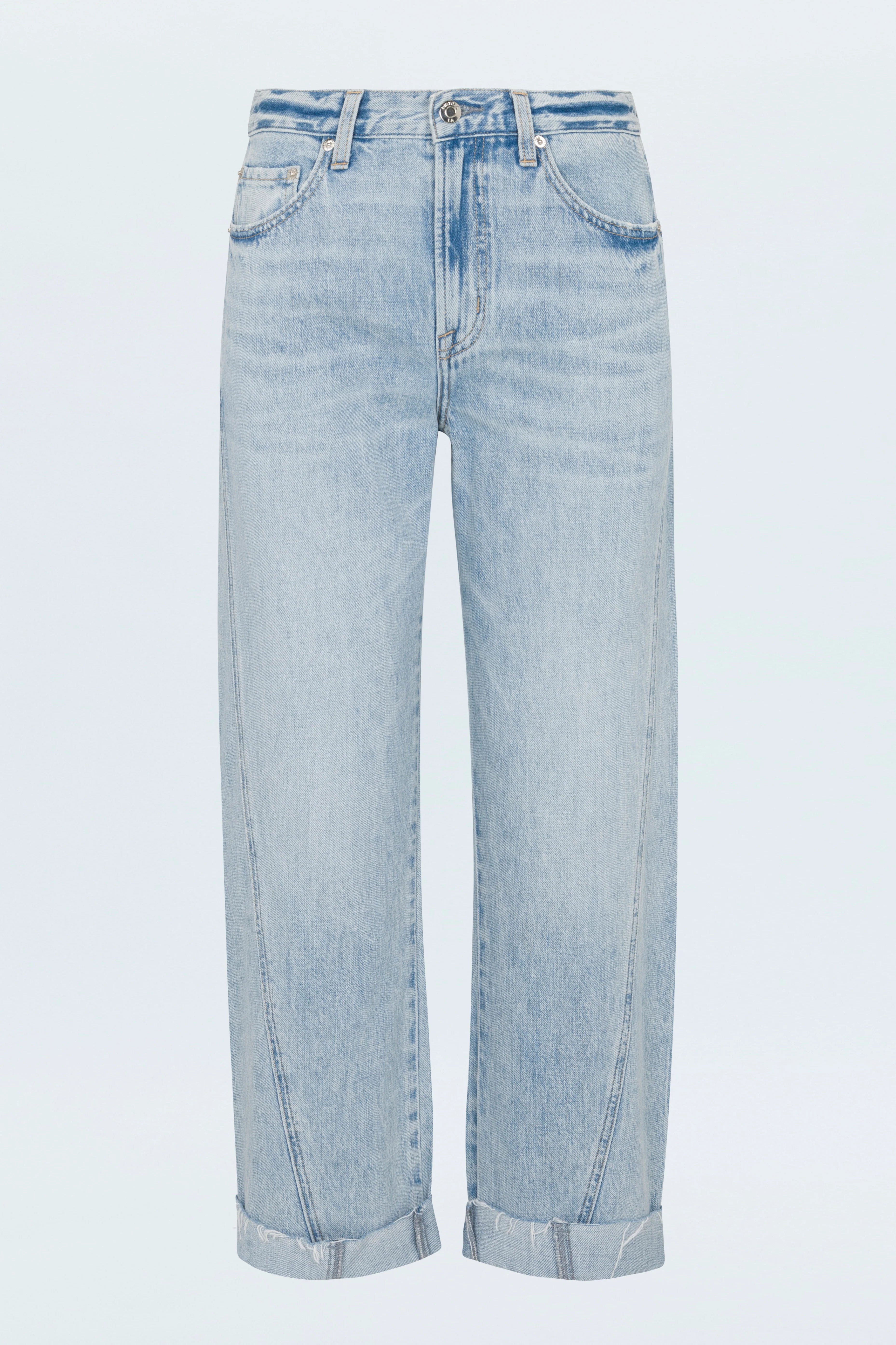 Kacey Cuffed Boyfriend Jean