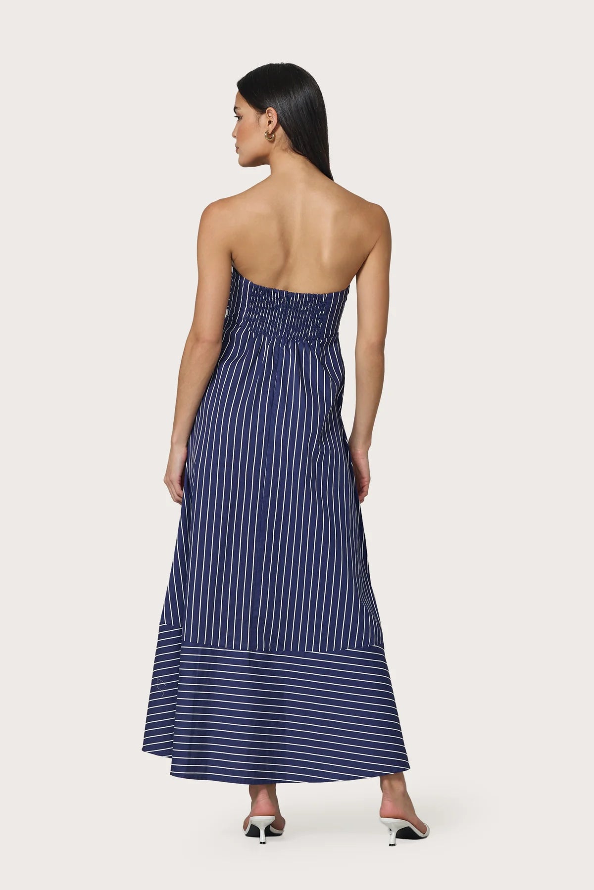 Timothy Indigo Stripe Dress