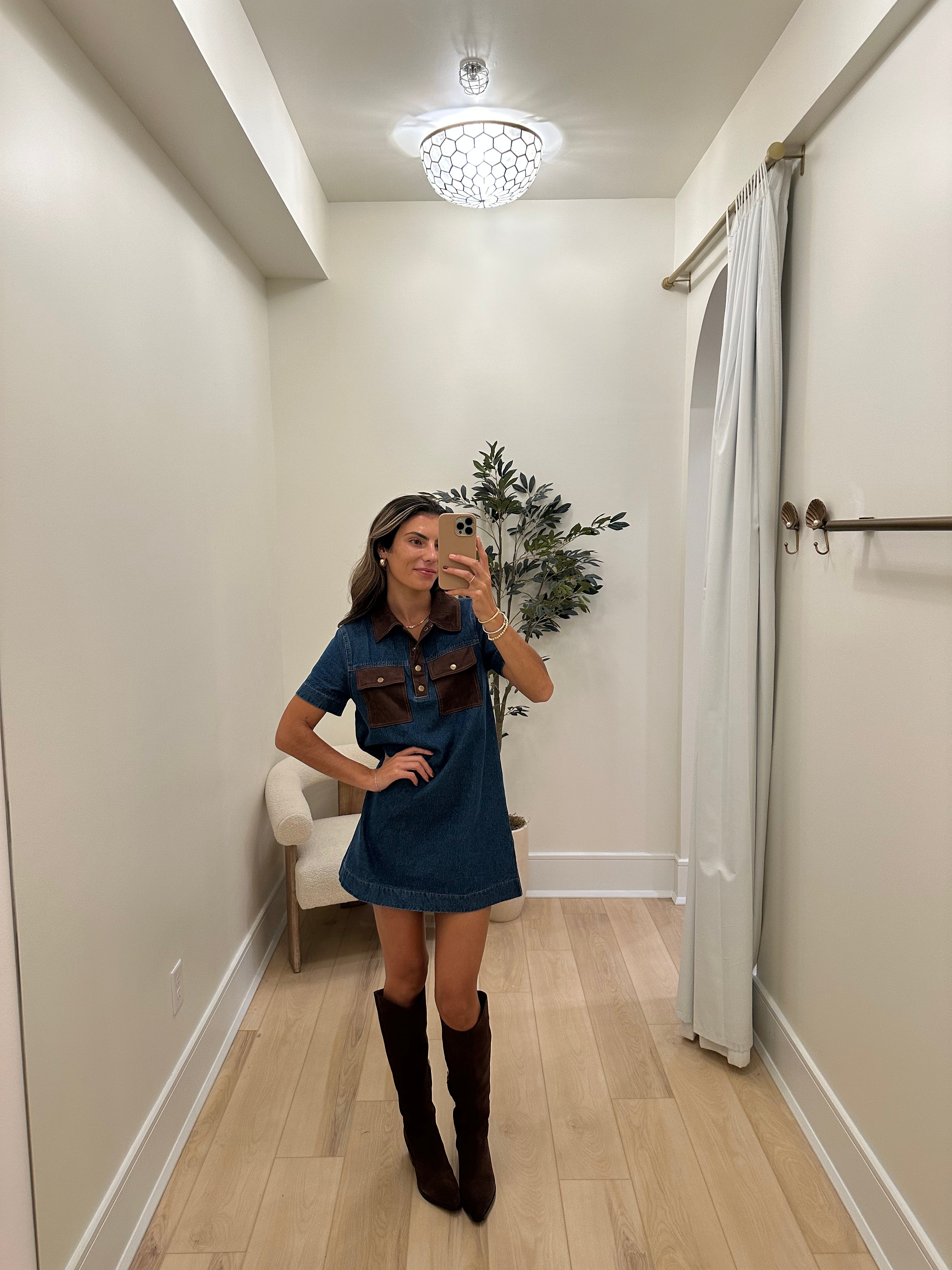 Freya Denim Mini Dress