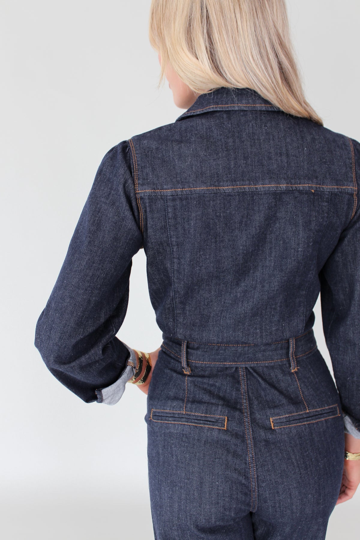 Kellie Denim Jumpsuit- Dear John