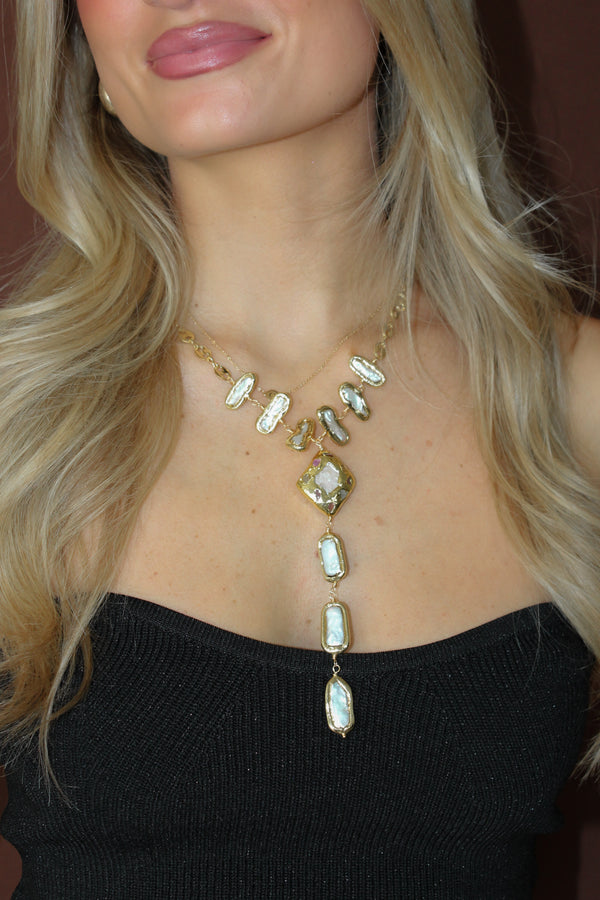 Pearl Drop Necklace