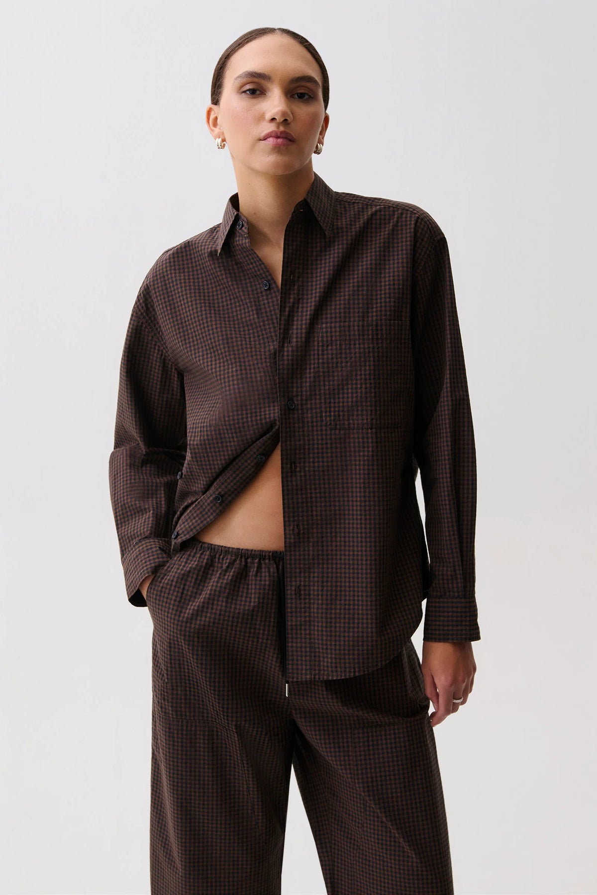 Mila Button Down Top
