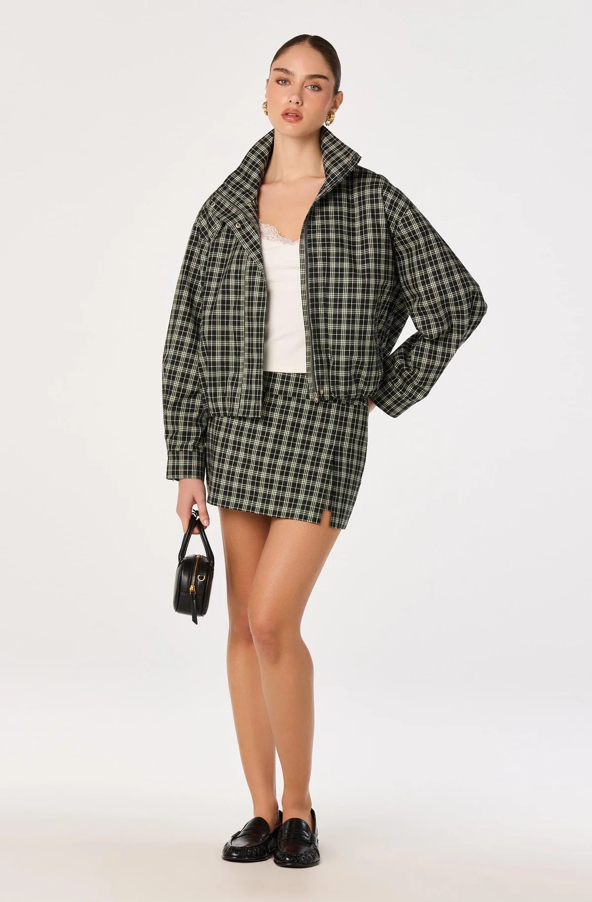 Tessa Plaid Mini Skort