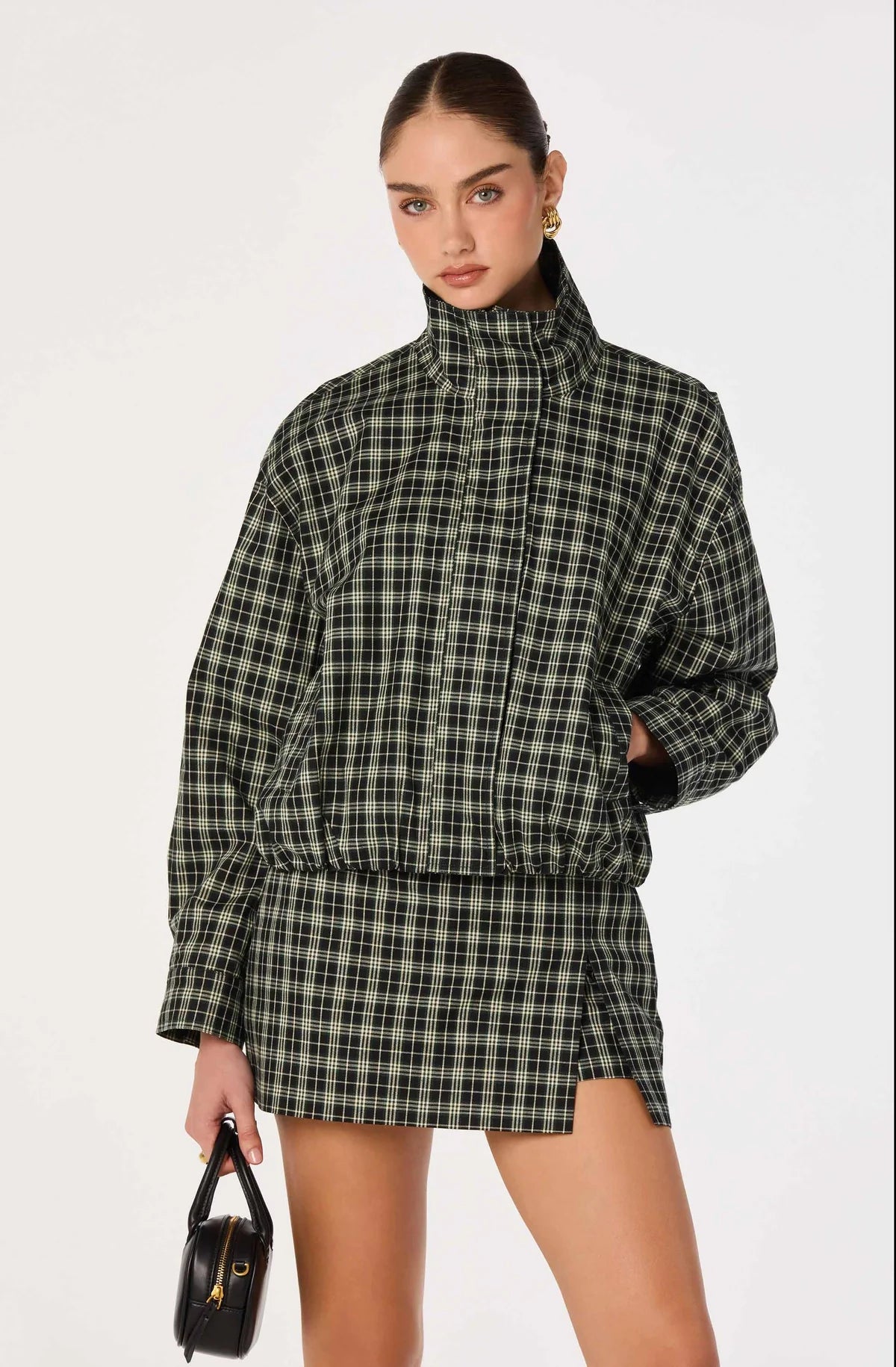 Tessa Plaid Mini Skort
