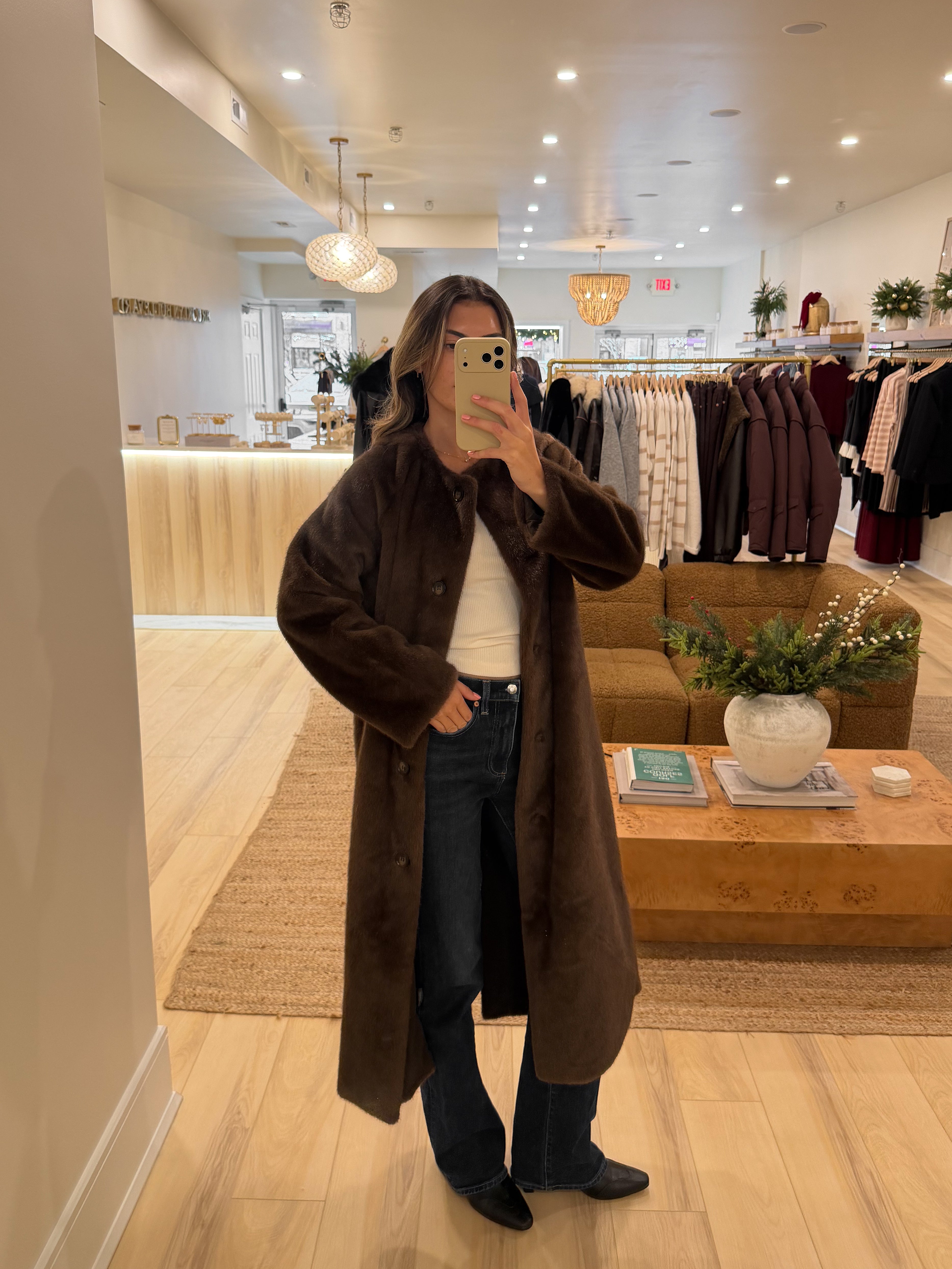 Axel Faux Fur Coat