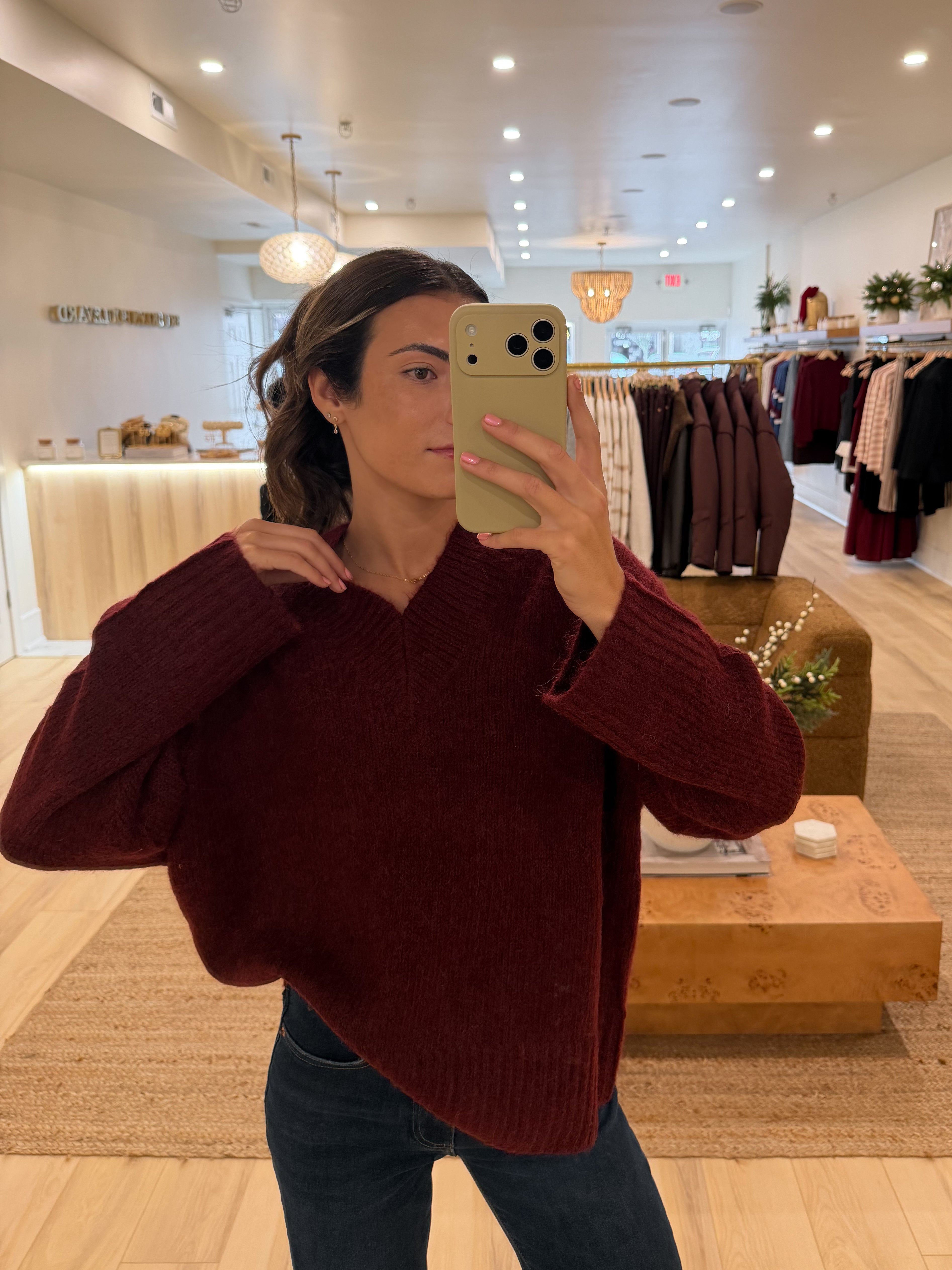 Talia V-Neck Sweater