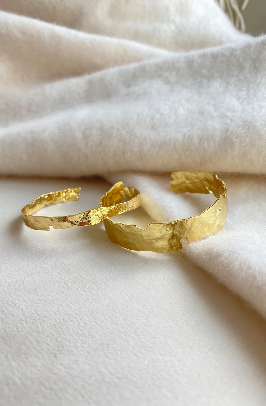 Gold Plated Cuff Bracelet