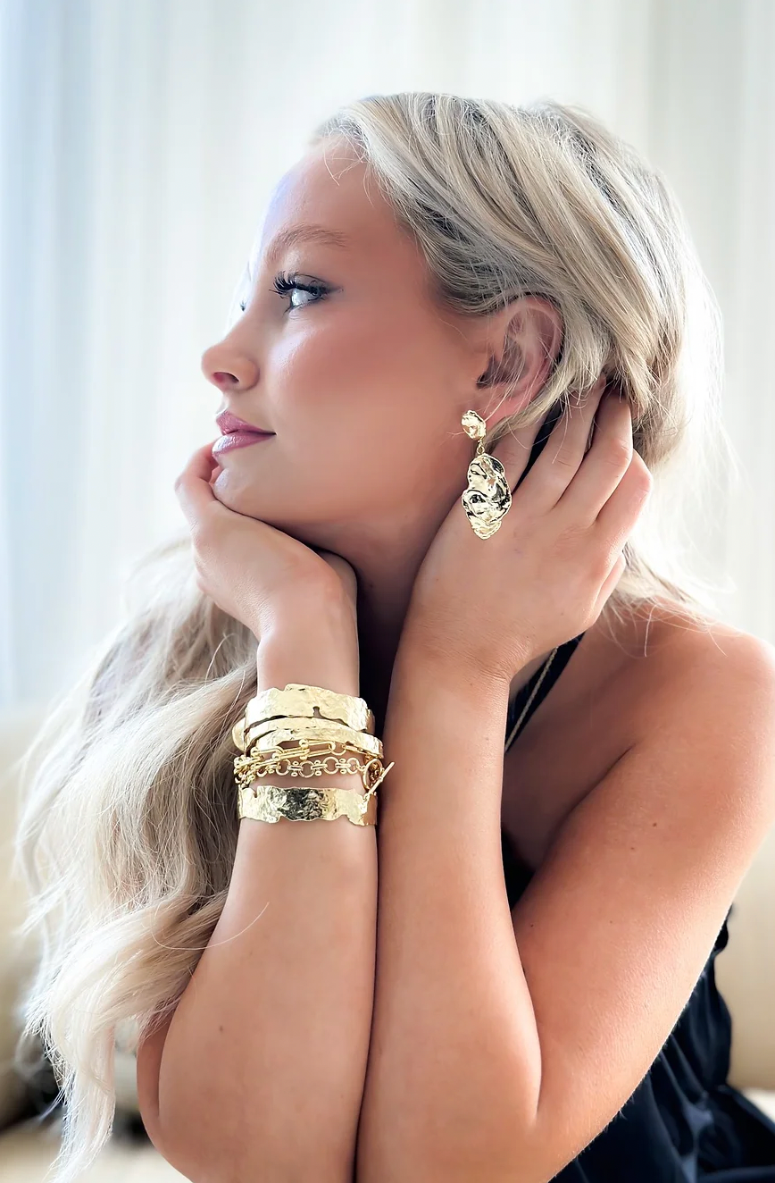 Gold Plated Cuff Bracelet