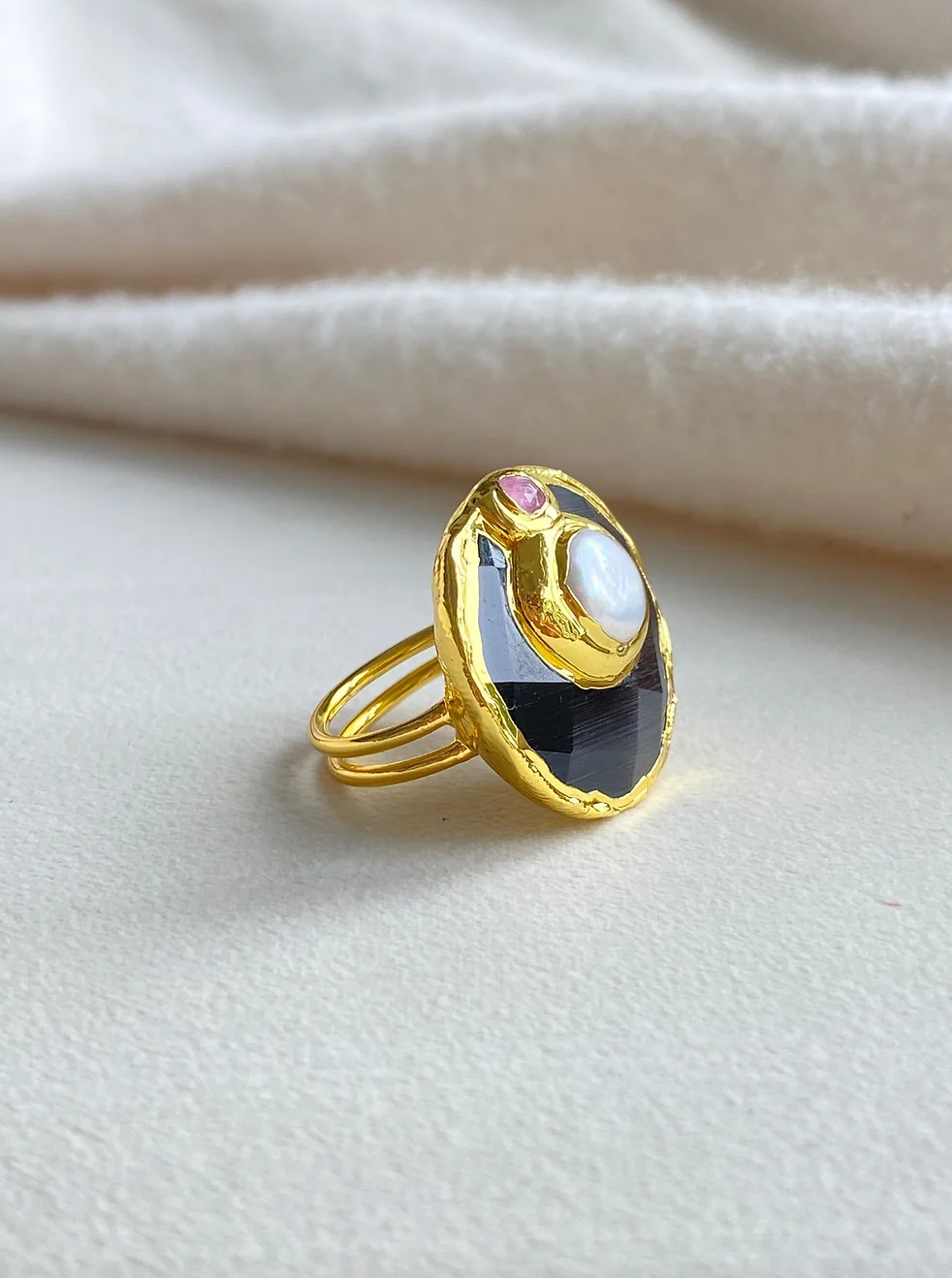 Orca Pearl Ring