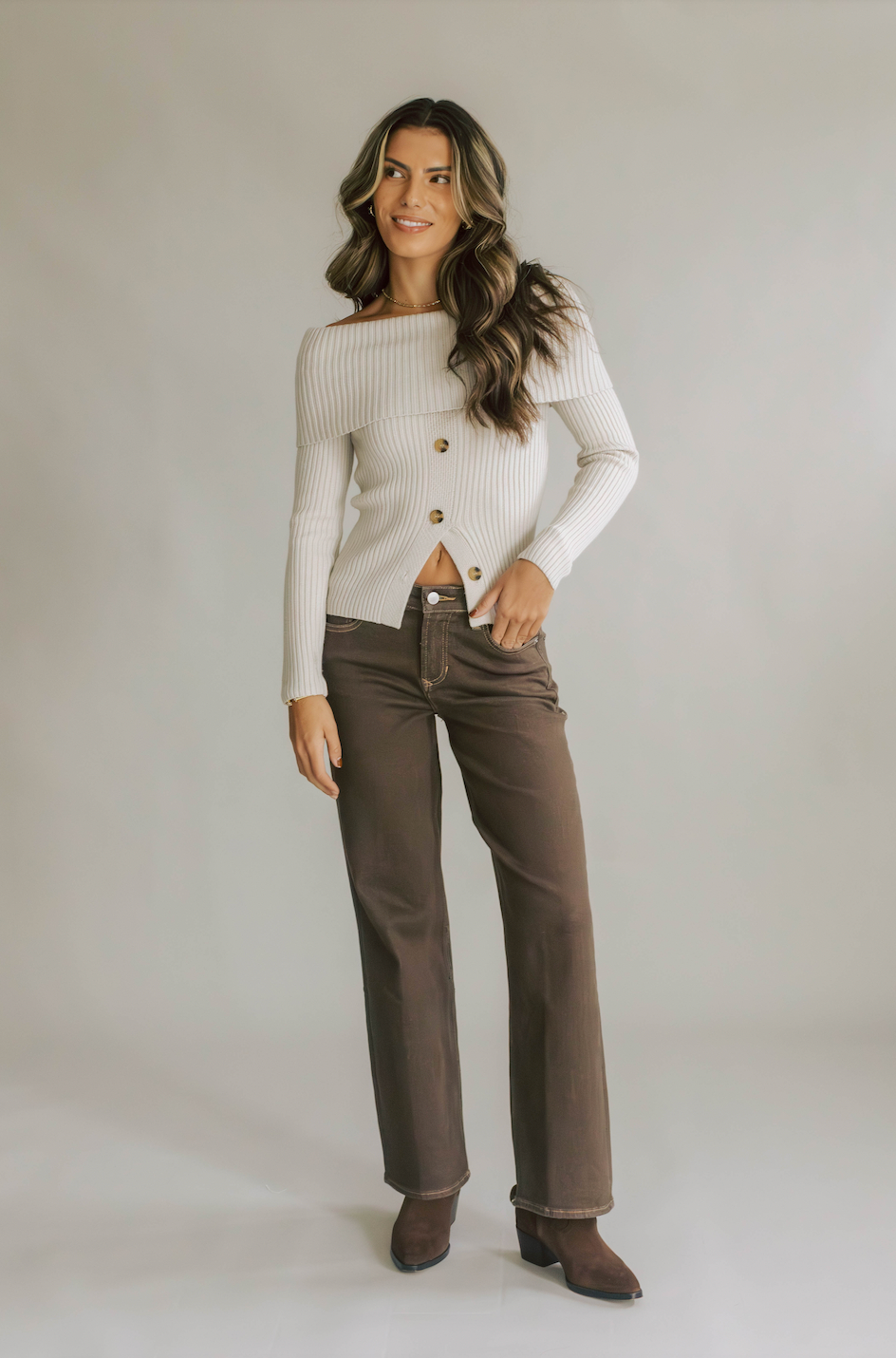 Fairfax Off Shoulder Sweater