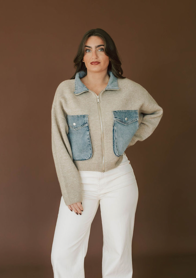 Pre-Order Raya Sweater Jacket