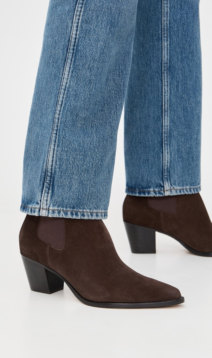 Dolce Vita Chocolate Shadie Booties