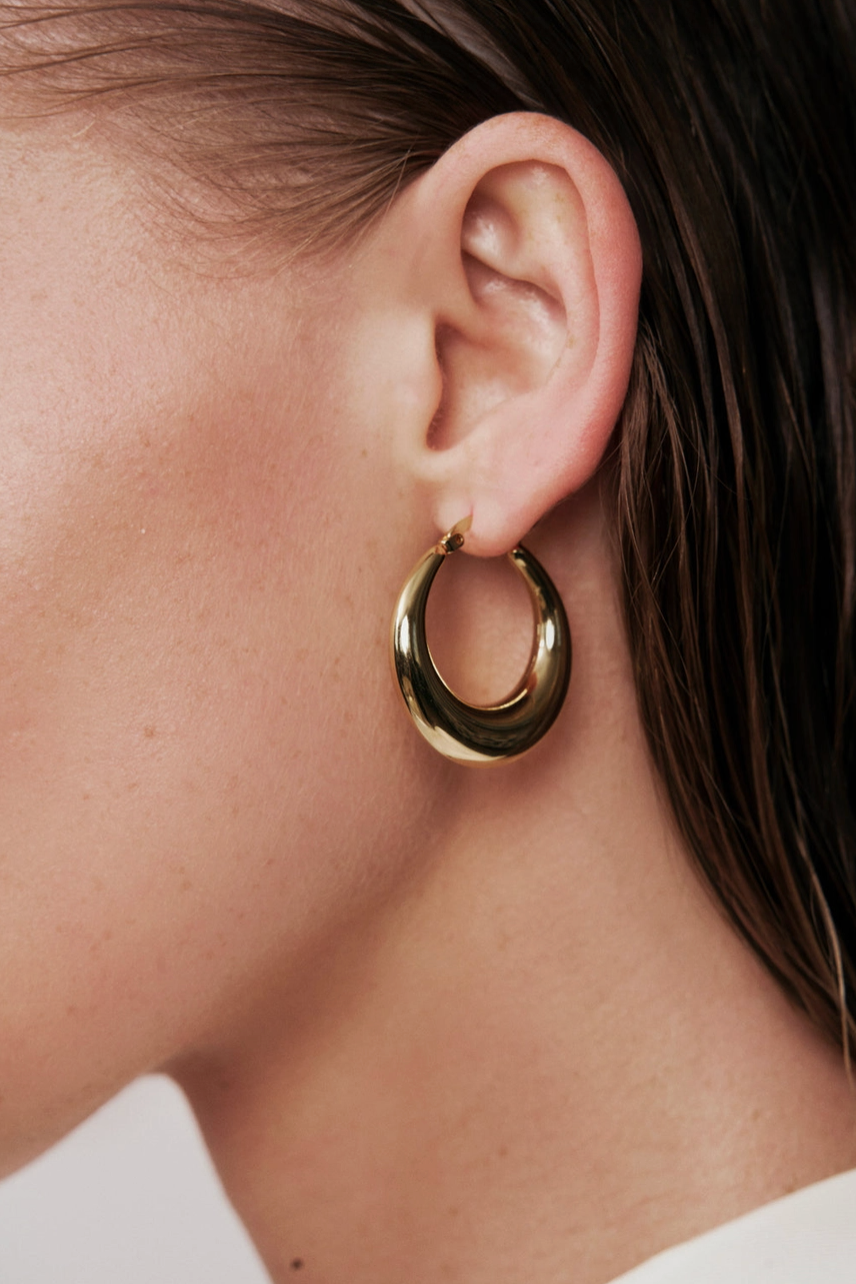 Becca Gold Hoop Earring
