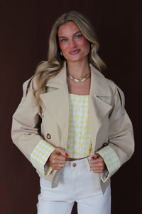 Alba Short Trench Jacket