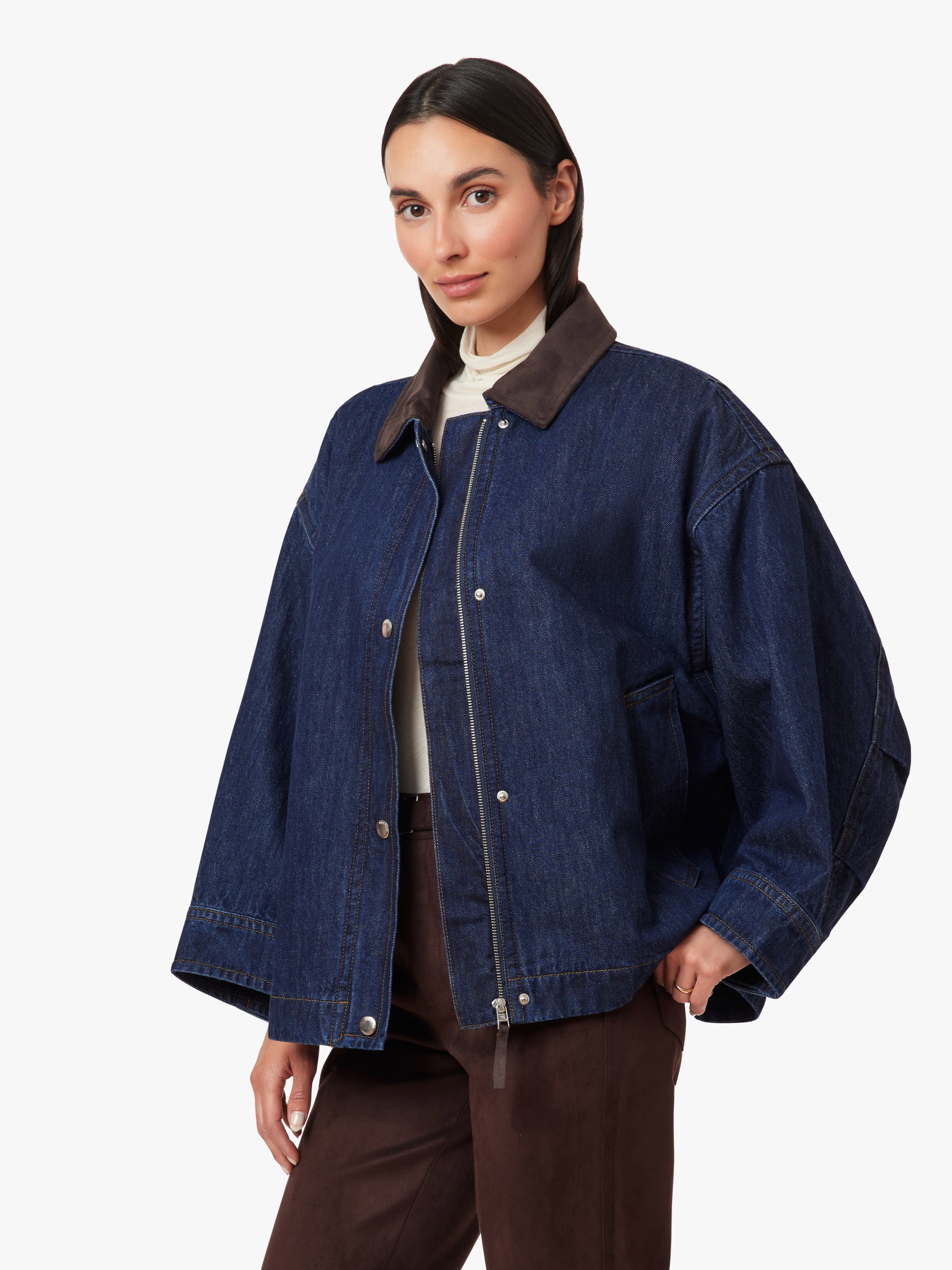 Asa Oversized Denim Jacket